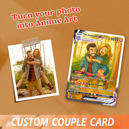 Personalized Pokemon Anniversary Card
