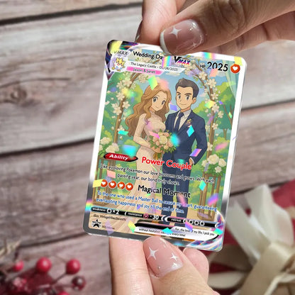 Personalized Pokemon Anniversary Card