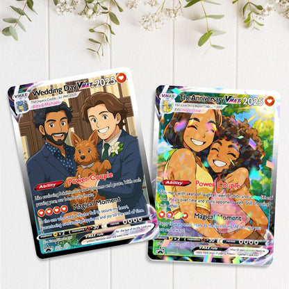 Personalized Pokemon Anniversary Card